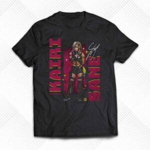 Kairi Sane 500 Level Signature Pose T-shirt Kairi Sane 500 Level Signature Pose T-shirt