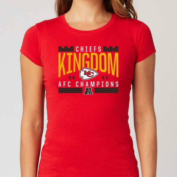 Kansas City Chiefs 2023 Afc Champions Hometown Not Done T-shirt