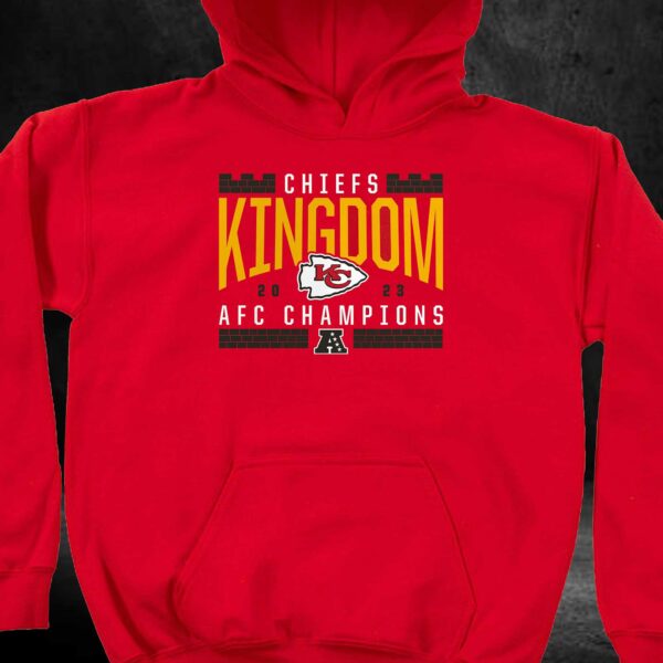 Kansas City Chiefs 2023 Afc Champions Hometown Not Done T-shirt