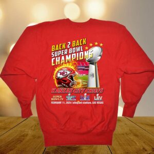 Kansas City Chiefs 2023 Super Bowl Champions Back To Back T Shirt