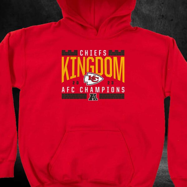 Kansas City Chiefs Kingdom 2023 Afc Champions Not Done T-shirt