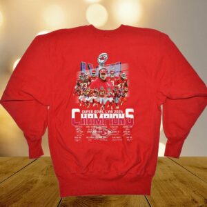 Kansas City Chiefs Super Bowl Lviii 2024 Champions Signatures T-shirt