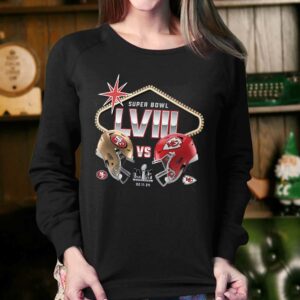 Kansas City Chiefs Vs San Francisco 49ers Super Bowl Lviii Matchup T shirt 4