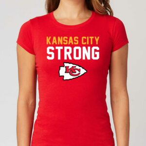 Kansas City Strong T-shirt Red Kc Strong Shirt Kansas City Strong T-shirt Red Kc Strong Shirt
