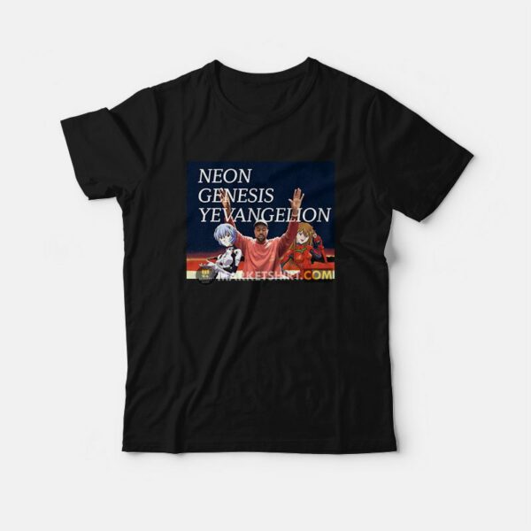 Kanye Neon Genesis Evangelion T-Shirt