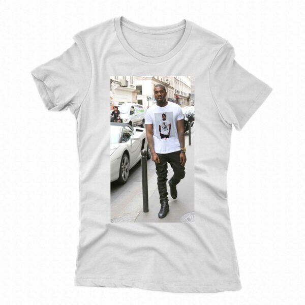 Kanye Wearing A Shirt Of Himself T-shirt