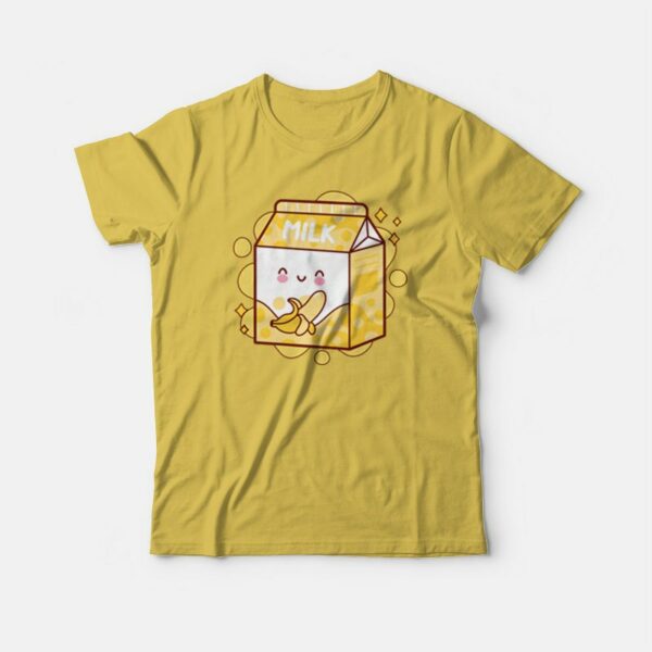 Kawaii Banana Milk Shake T-shirt