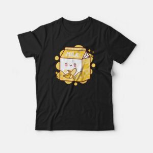 Kawaii Banana Milk Shake T-shirt 2 Kawaii Banana Milk Shake T shirt 3