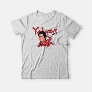 Kazuma Kiryu Yakuza Sakura Best T shirt 4