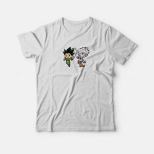 Killua Gon Cute Chibi HxH T shirt 1