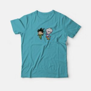 Killua Gon Cute Chibi HxH T shirt 3