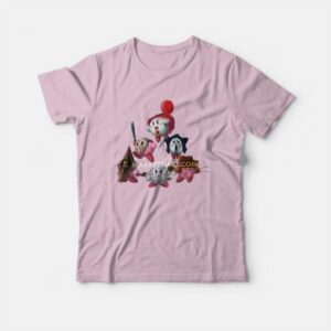 Kirby Horror Characters Movie Killers T-Shirt 3 Kirby Horror Characters Movie Killers T Shirt 4