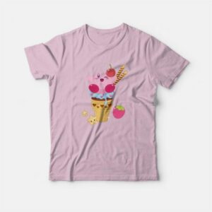 Kirby Ice Cream T Shirt 4