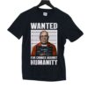 Klaus Schwab Wanted For Crimes Against Humanity Poster T-shirt
