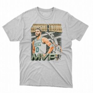 Kristaps Porzingis Wear Jayson Tatum Mvp Shirt Kristaps Porzingis Wear Jayson Tatum Mvp Shirt