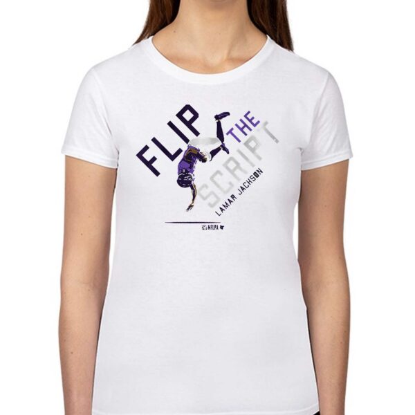 Lamar Jackson Flip The Script Shirt