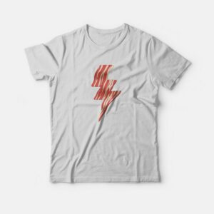 Last Man On Earth Bacon Lightning Bolt T-Shirt