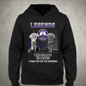 Legends Colorado Rockies Walker And Helton Thank You For The Memories T-shirt 2 Legends Colorado Rockies Walker And Helton Thank You For The Memories T shirt 3