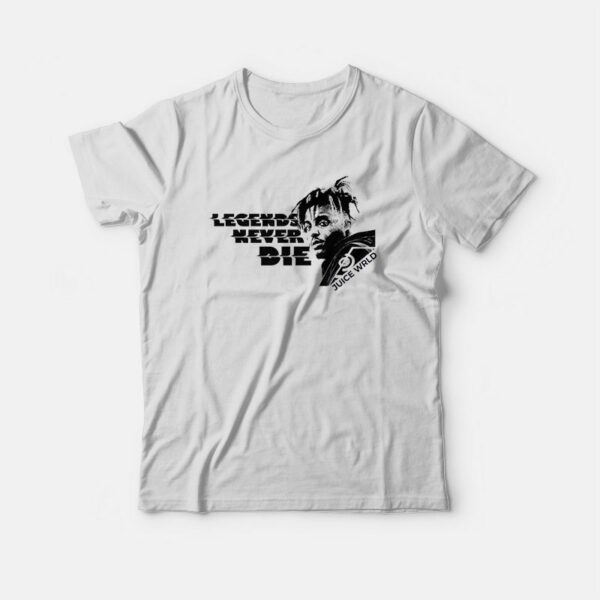 Legends Never Die Juice Wrld Design T-shirt