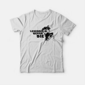 Legends Never Die Juice Wrld Design T-shirt 1 Legends Never Die Juice Wrld Design T shirt 2