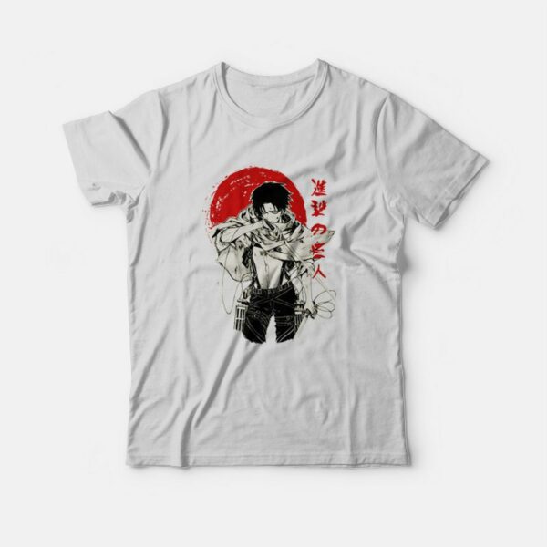 Levi Ackerman Aot Attack On Titan T-Shirt