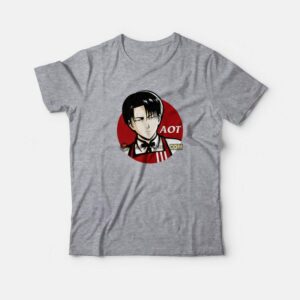 Levi Ackerman Aot Kfc Logo Funny T-Shirt