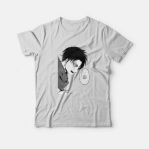 Levi Ackerman Are You An Idiot T-Shirt 1 Levi Ackerman Are You An Idiot T Shirt 2