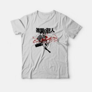 Levi Ackerman Attack On Titan Anime T Shirt 2