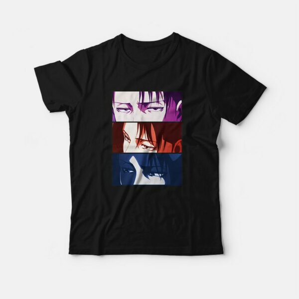 Levi Ackerman Eyes Attack On Titan T-Shirt