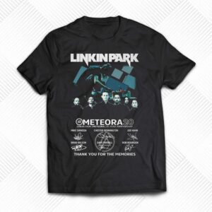 Linkin Park Meteora 20 Year Anniversary Thank You For The Memories T-shirt Linkin Park Meteora 20 Year Anniversary Thank You For The Memories T-shirt