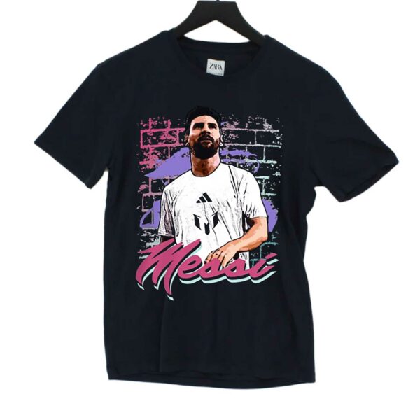 Lionel Messi Inter Miami Cf Adidas Mural T-shirt