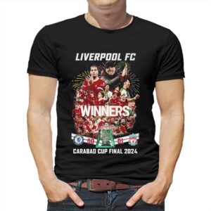 Liverpool Fc Winners Carabao Cup Final 2024 T-shirt Liverpool Fc Winners Carabao Cup Final 2024 T-shirt