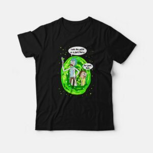 Looks Like We’re On Shirt A Morty Aw Geez Rick T-Shirt