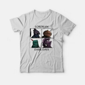 Lordran Dark Days Video Game T-Shirt 2 Lordran Dark Days Video Game T Shirt 3