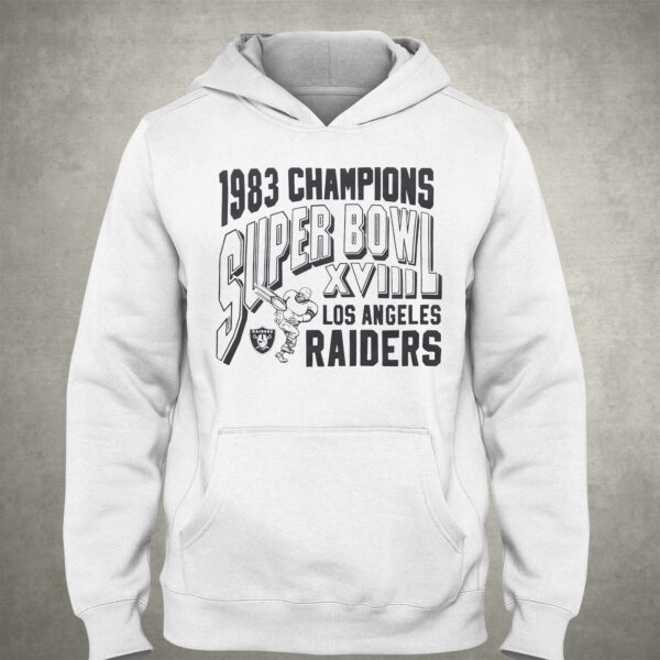 Los Angeles Raiders Super Bowl Xviii Champs Shirt