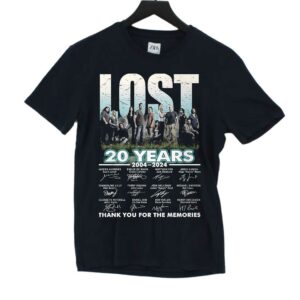 Lost 20 Years 2004-2024 Thank You For The Memories T-shirt Lost 20 Years 2004-2024 Thank You For The Memories T-shirt