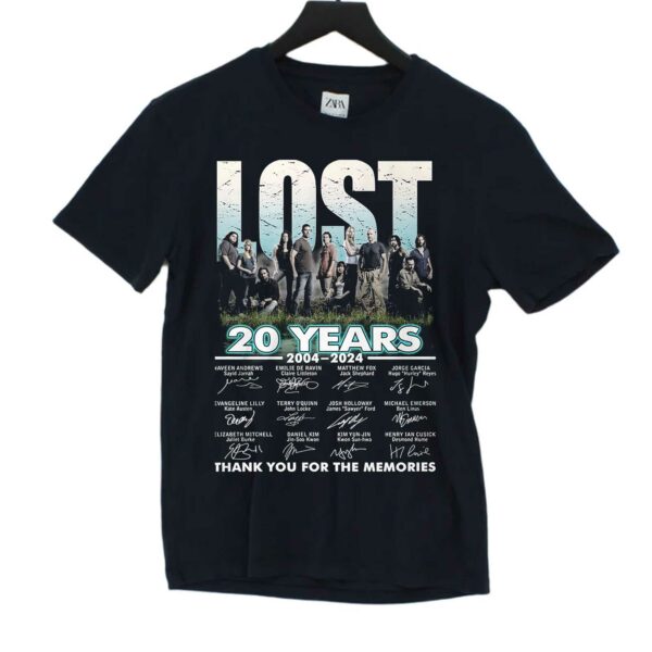 Lost 20 Years 2004-2024 Thank You For The Memories T-shirt