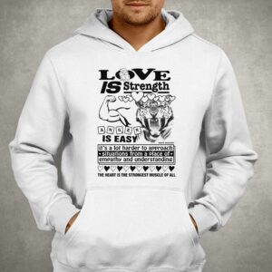 Love Is Strength Anger Is Easy Shirt 2 Love Is Strength Anger Is Easy Shirt 3