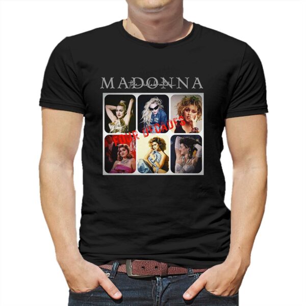 Madonna The Celebration Four Decades T-shirt