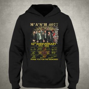 Mash 4077 52th Anniversary 1972-2024 Thank You For The Memories T-shirt 2 Mash 4077 52th Anniversary 1972 2024 Thank You For The Memories T shirt 3