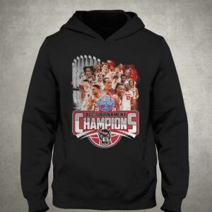 Mens 2024 Acc Tournament Chamopions Nc State Wolfpack T-shirt 2 Mens 2024 Acc Tournament Chamopions Nc State Wolfpack T shirt 3