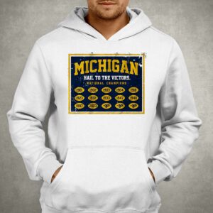 Michigan Football National Champs Banner Shirt 2 Michigan Football National Champs Banner Shirt 3