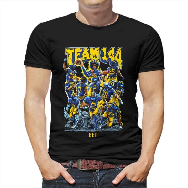 Michigan Football Team 144 Bet T Shirt