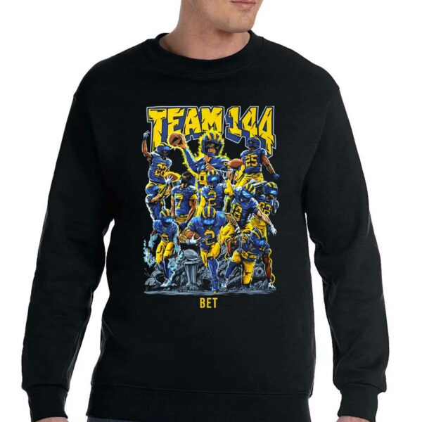 Michigan Football Team 144 Bet T Shirt
