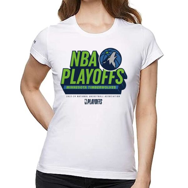 Minnesota Timberwolves 2024 Nba Playoffs Defensive Stance T-shirt