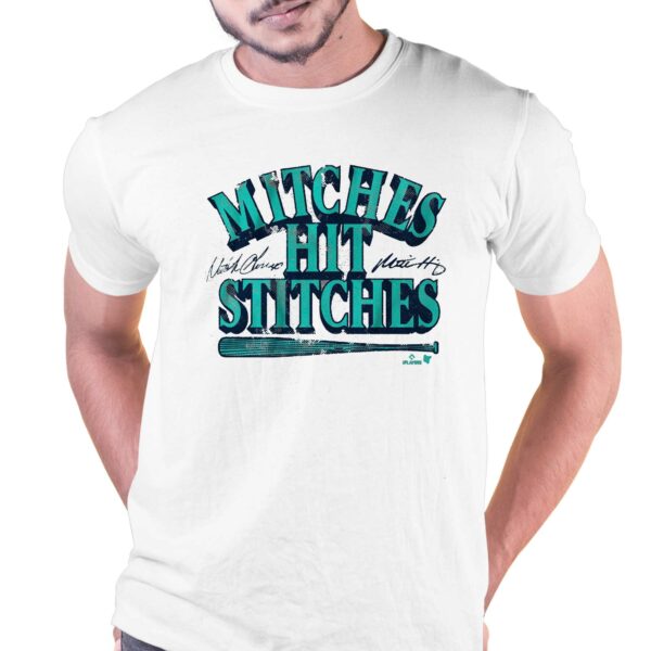 Mitch Haniger &amp Mitch Garver Mitches Hit Stitches Shirt