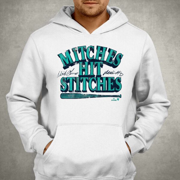 Mitch Haniger &amp Mitch Garver Mitches Hit Stitches Shirt