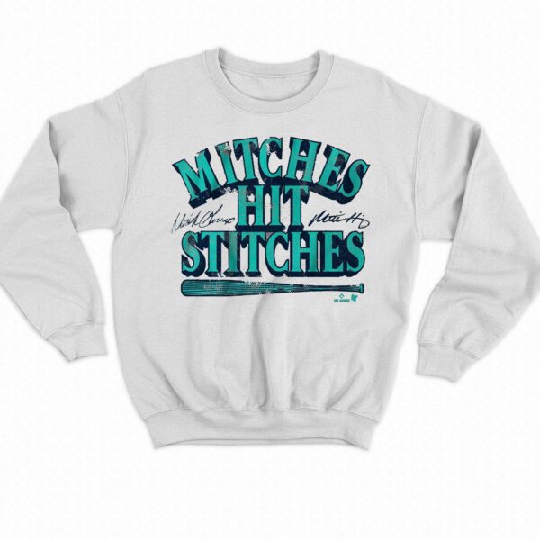 Mitch Haniger &amp Mitch Garver Mitches Hit Stitches Shirt