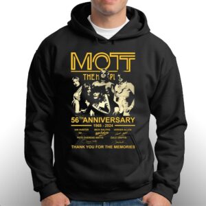 Mott The Hoople 56th Anniversary 1968 2024 Thank You For The Memories T shirt 3