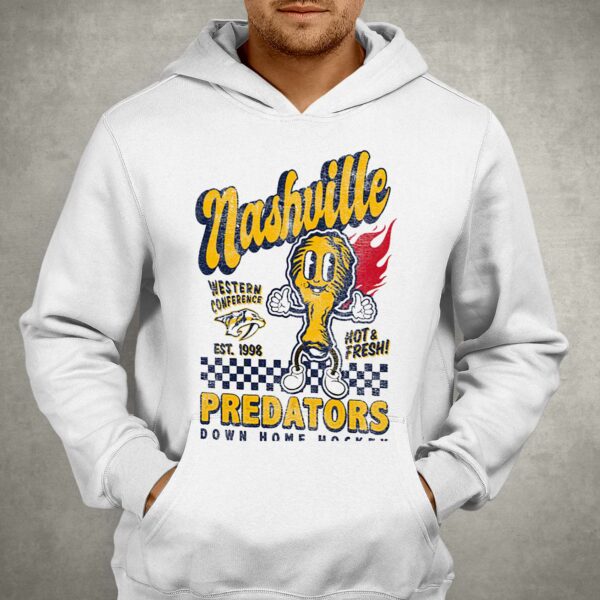 Nashville Predators Mitchell &amp Ness Concession Stand T-shirt